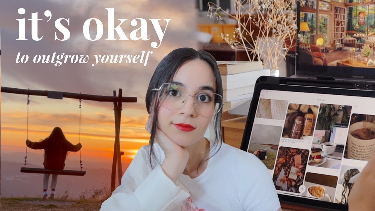 on adulting and starting over 🍂🌧️🌱 it’s okay to outgrow yourself