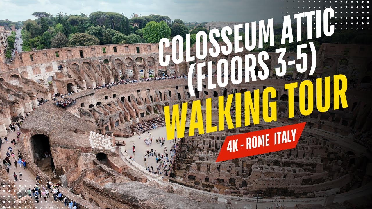 The Colosseum's Forbidden Top Floors - What Lies Above?