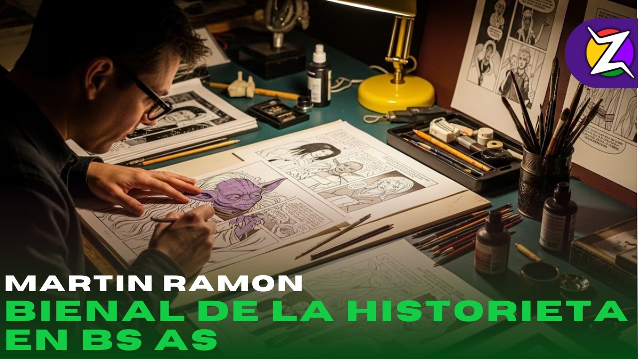 BIENAL DE LA HISTORIETA EN BS AS | Martin Ramon