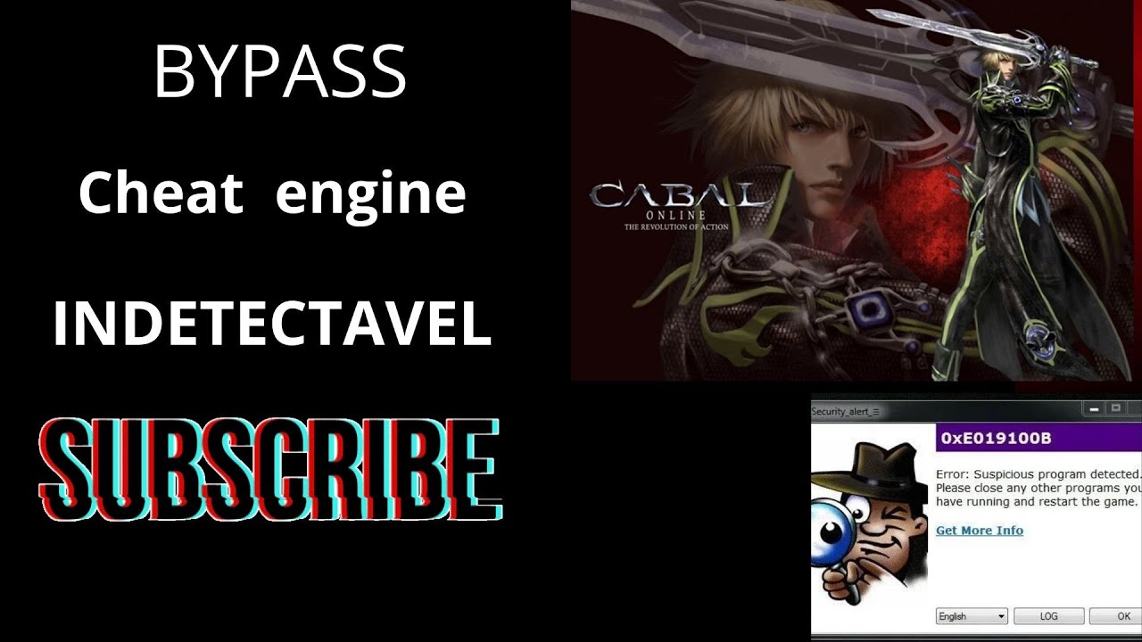 CHEAT ENGINE INDETECTAVEL CABAL BR ONLINE