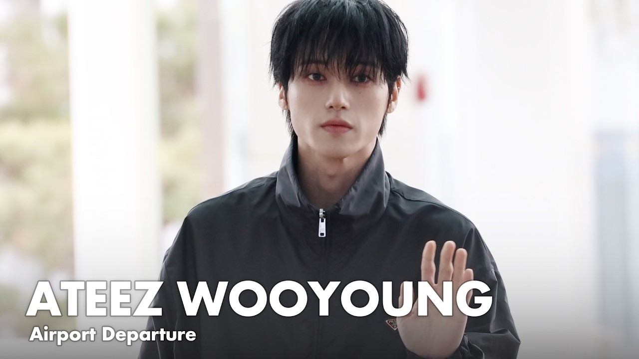 에이티즈 우영, 인천공항 출국 | ATEEZ WOOYOUNG Airport Departure