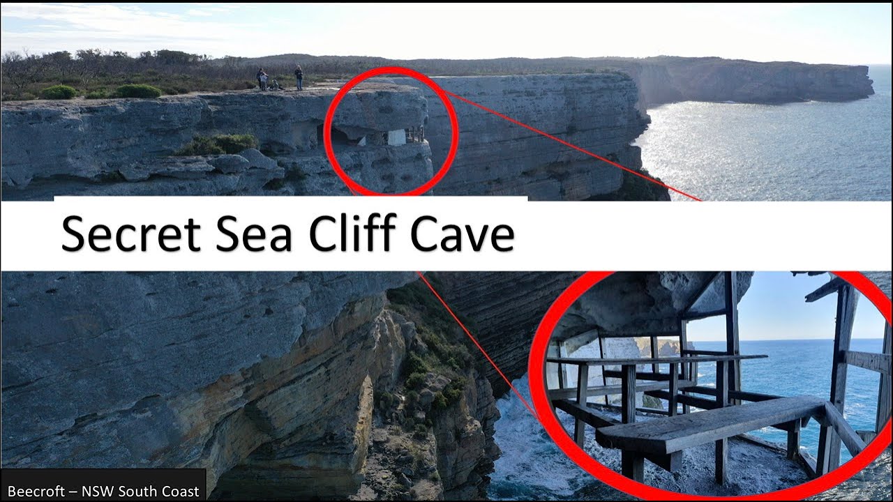 Secret Sea Cliff Cave - Beecroft Peninsula - NSW South Coast