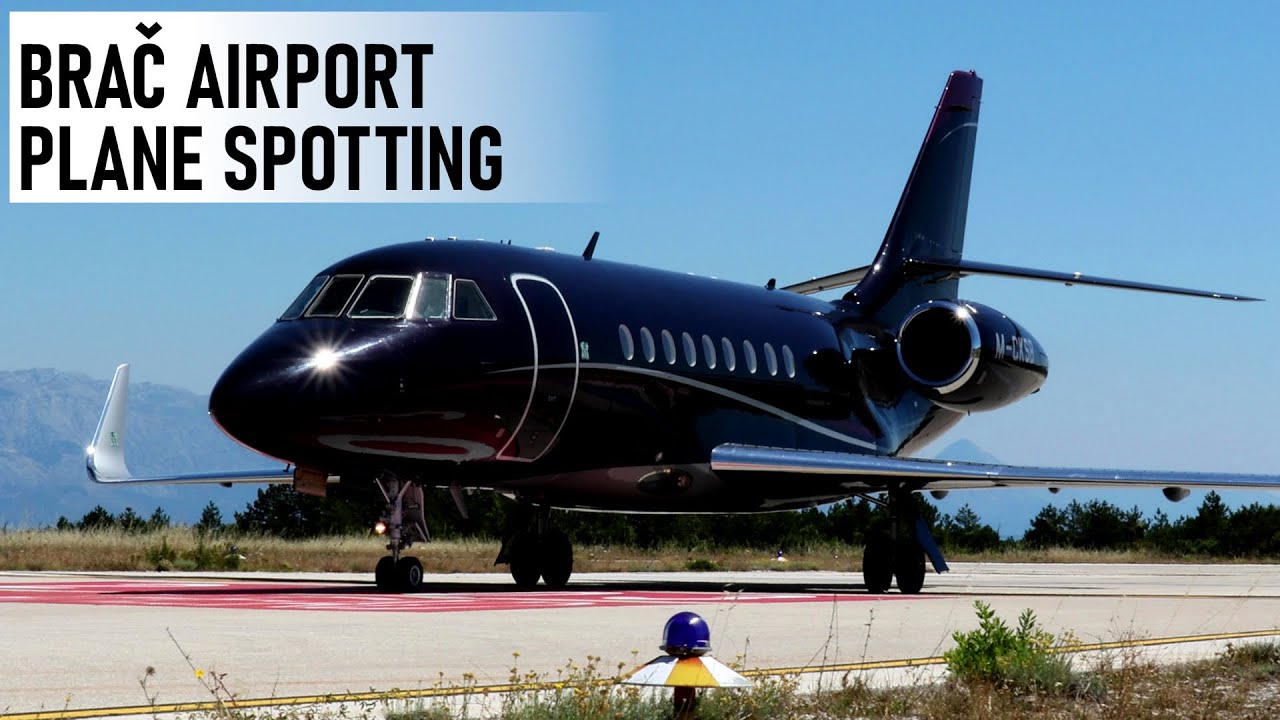 Brač Airport BWK/LDSB - 10 Minutes of Plane Spotting - 2023 Part III