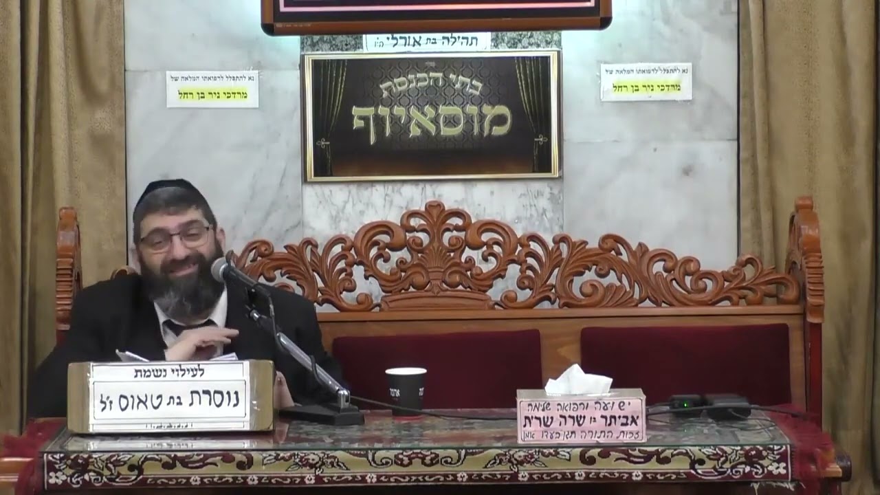הרב אייל עמרמי פרשת וארא  שובבים