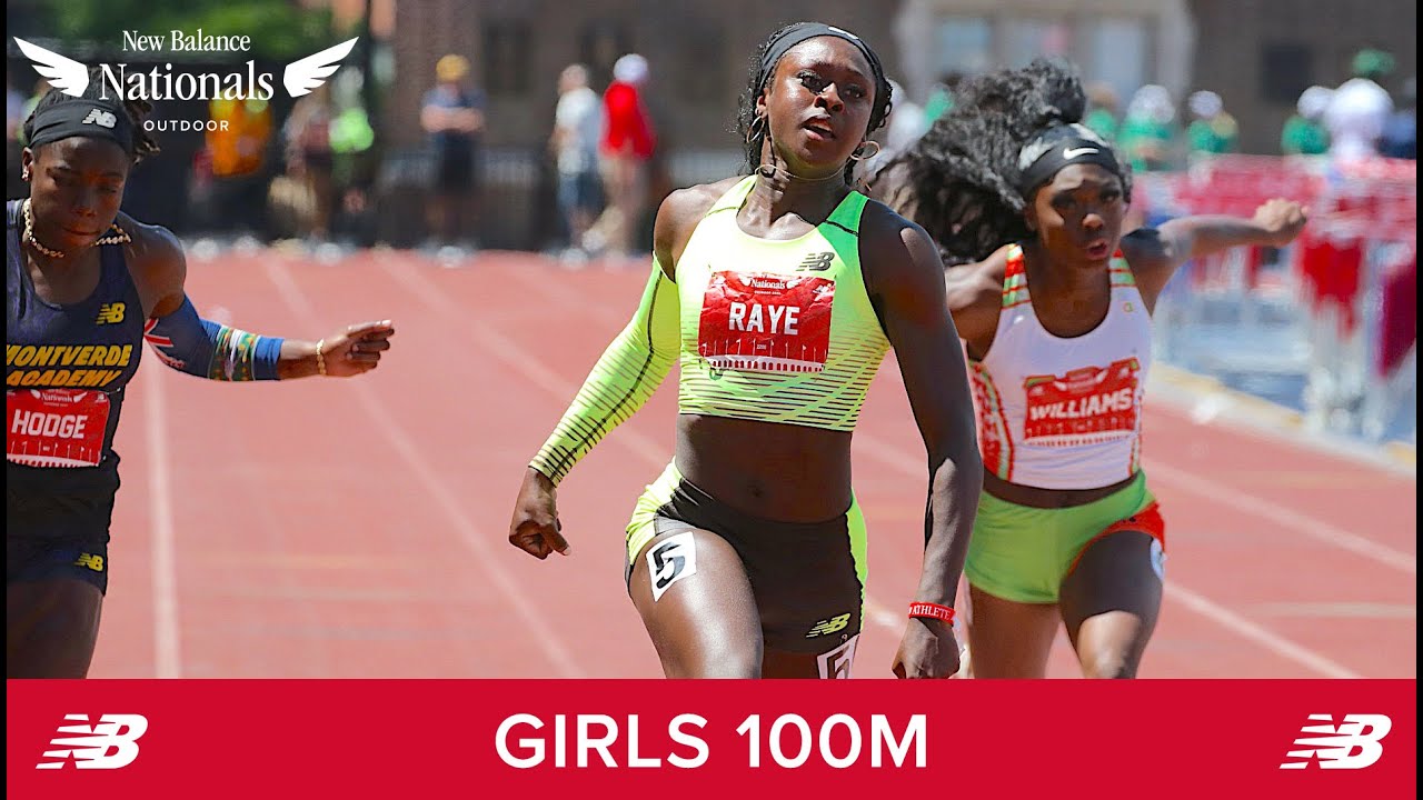 Girls 100m - New Balance Nationals Outdoor 2024