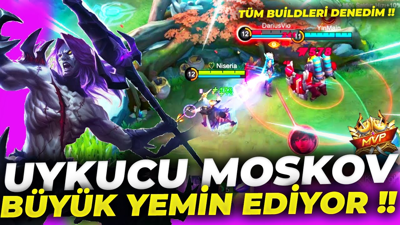 SİNİRLENDİM BÜYÜK KONUŞTUM Moskov | Mobile Legends