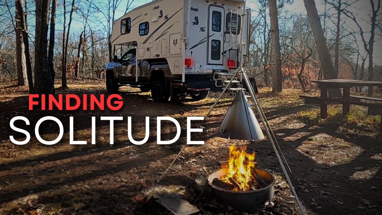 Solo Winter Camping in Easy Mode / Luxury Truck Camping
