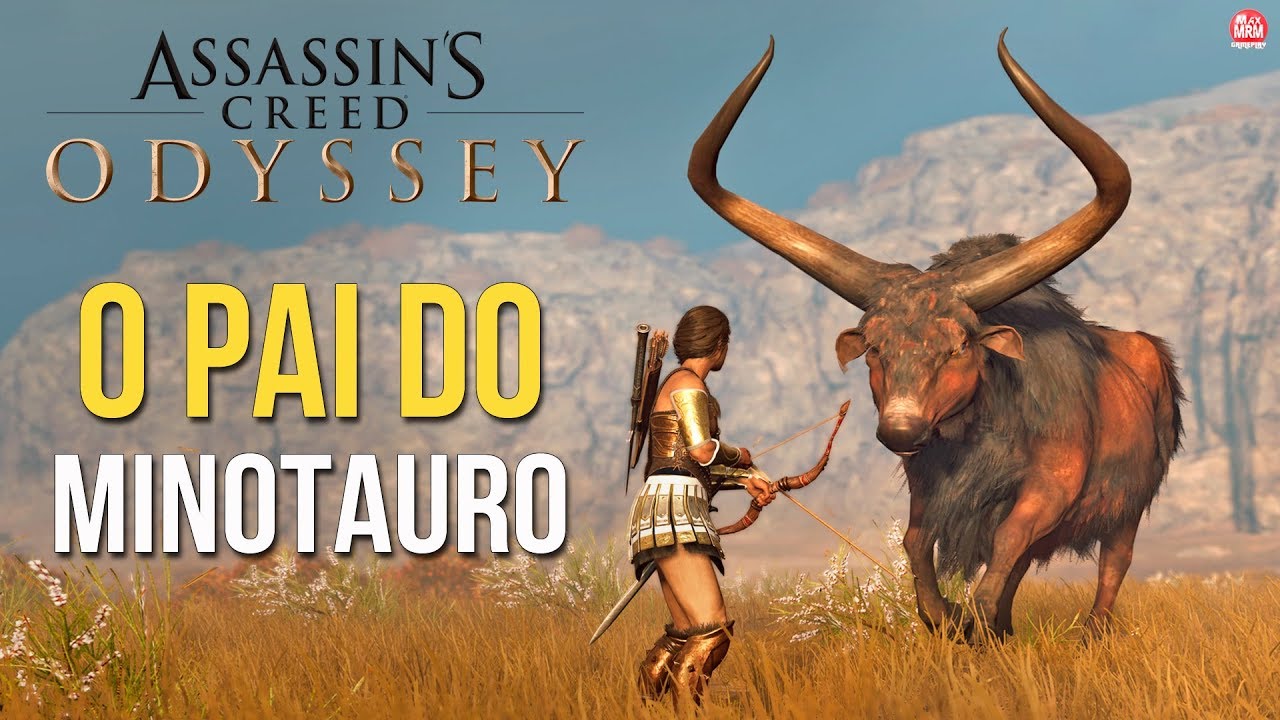 ASSASSIN'S CREED ODYSSEY - O PAI DO MINOTAURO || O LENDÁRIO TOURO DE CRETA
