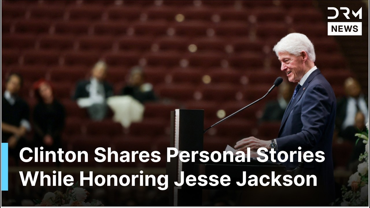 FULL SPEECH: Bill Clinton Honors Jesse Jackson, Shares Emotional Memories in Chicago Speech | AC1G