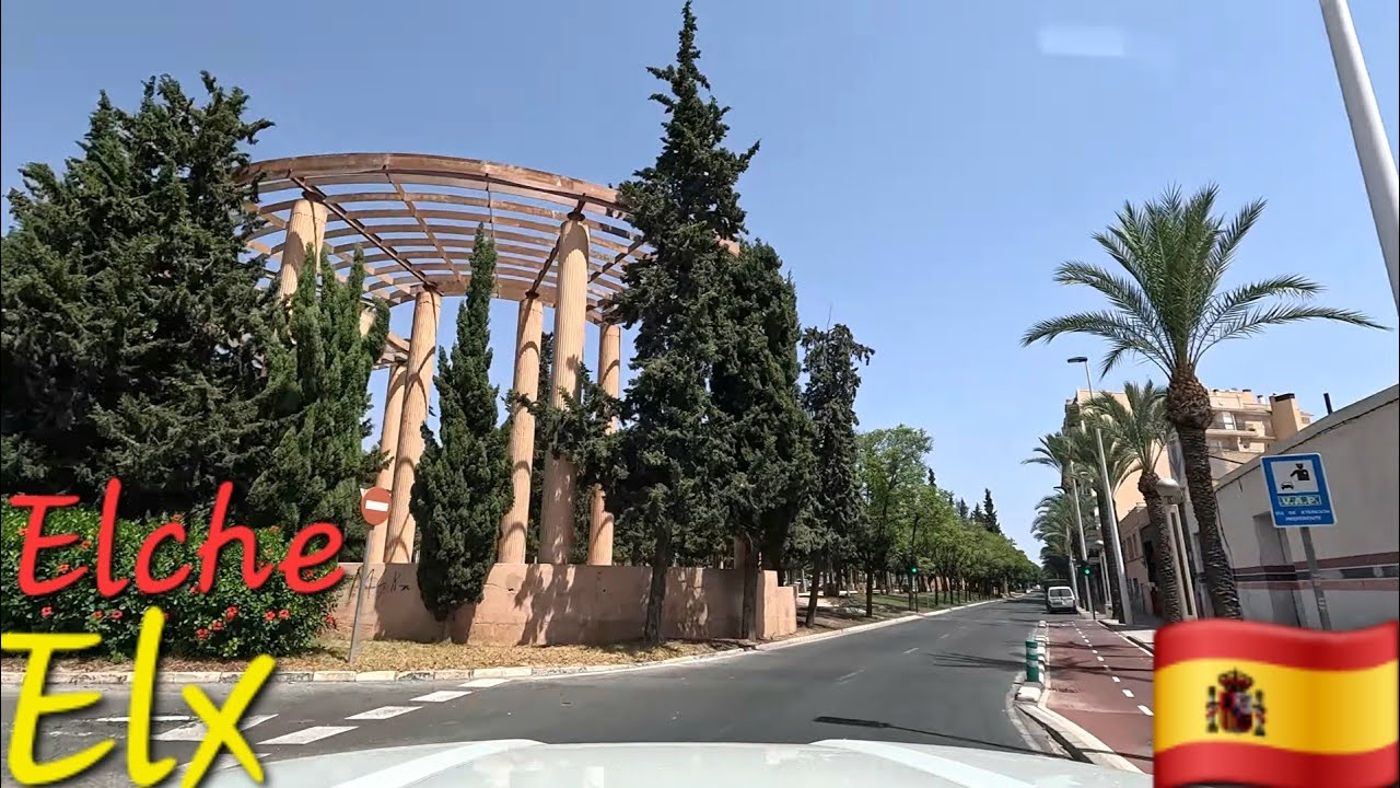 Elche Elx Spain 🇪🇸 4K Drive 