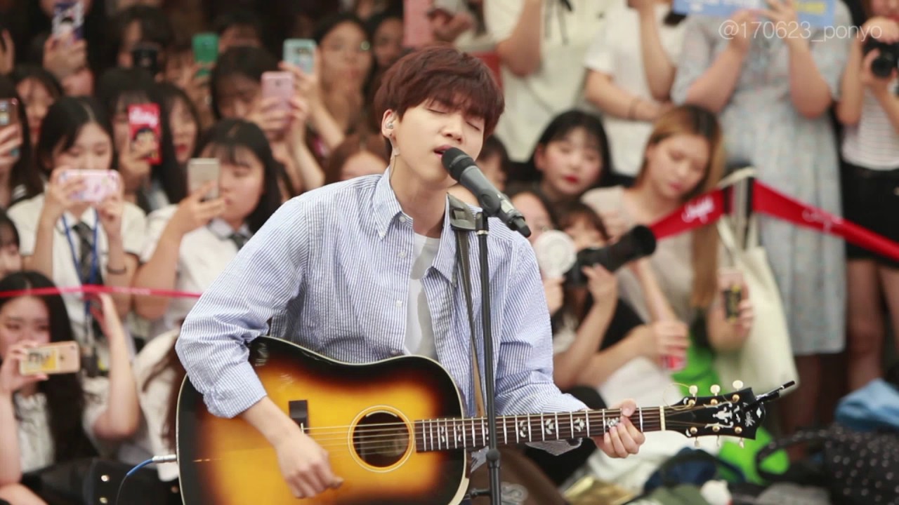 170623 정세운 코엑스 마인드유 버스킹 Mercy / JEONG SEWOON fancam