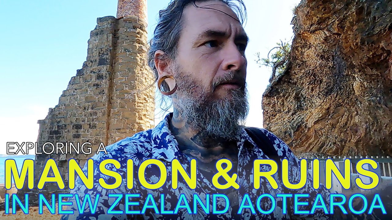 Exploring Kawau Island's Mansion House and The Ruins of a Copper Mine in New Zealand