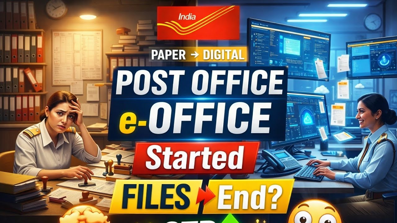 डाक विभाग सभी SO/HO/Division को करने जा Ai Automation Paperless Office 😮 GDS के लिए Ai Skill जरूरी 😰