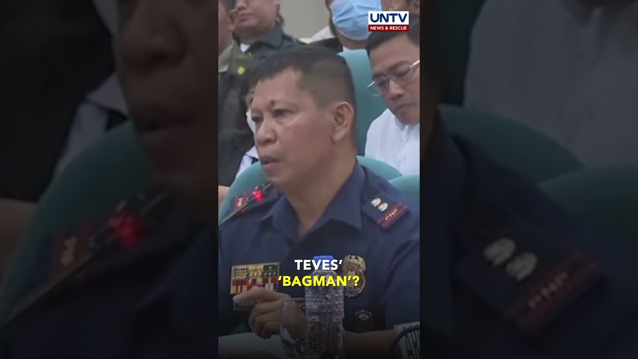 Police officer denies being &lsquo;bagman&rsquo; of Rep. Teves Jr.&rsquo;s gambling money