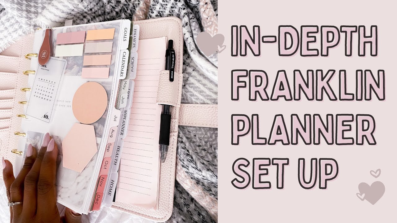 In-Depth Franklin Planner Setup