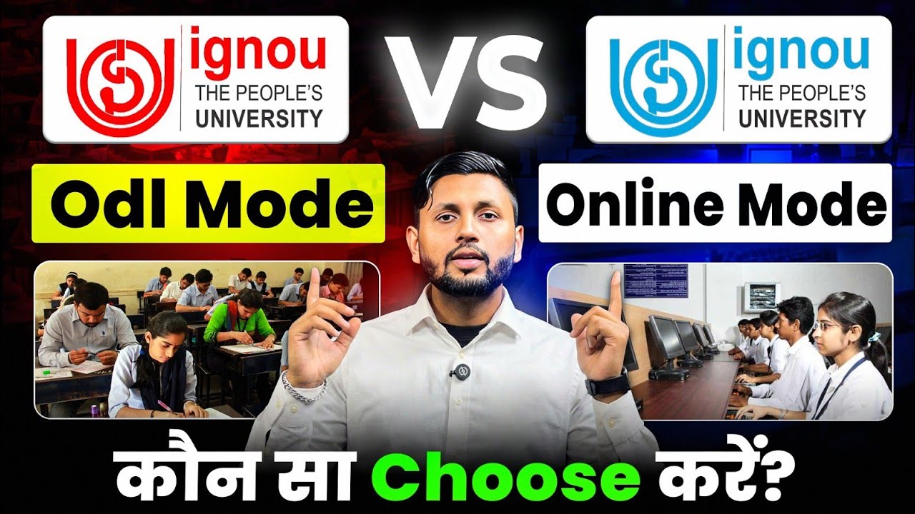 IGNOU ODL vs ONLINE Admission | What to choose? | IGNOU Admission July 2026 | IGNOU Update 2026