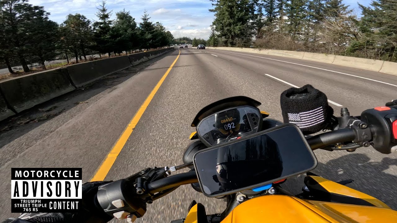 RaceFit Growler-X 2024 Street Triple RS - POV [HD AUDIO]