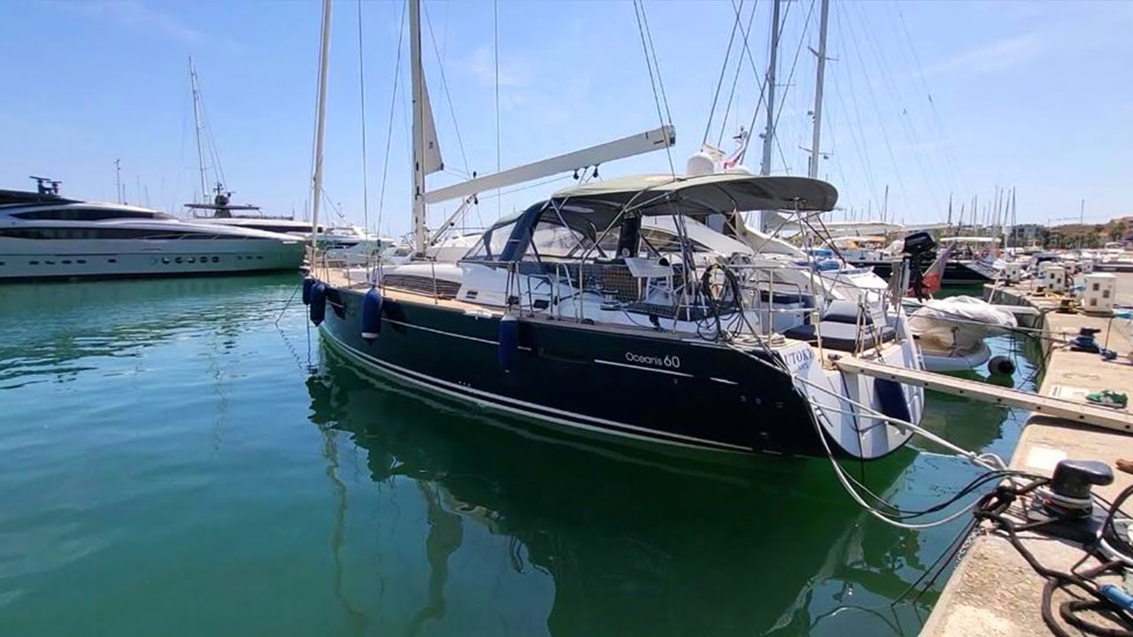 Beneteau OCEANIS 60 - Voilier d'occasion visite à bord - EURO VOILES RIVIERA PLAISANCE HD MARINE