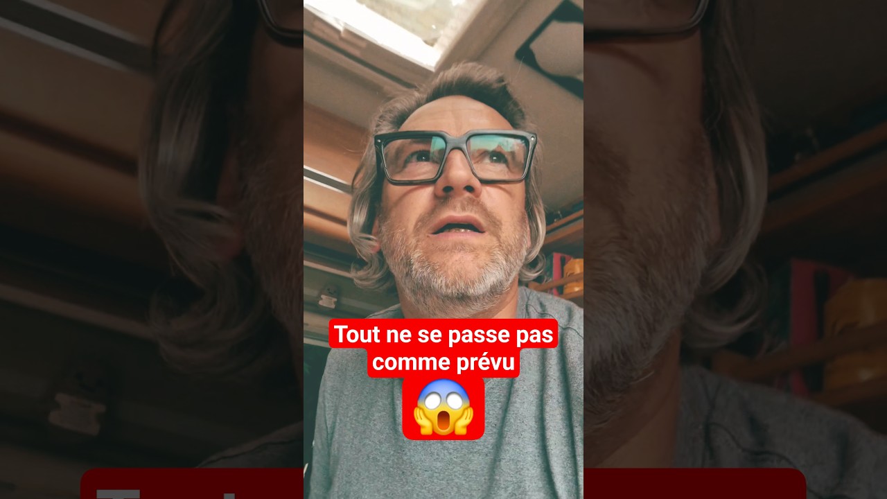 Tout ne se passe pas comme pr&eacute;vu 😱😱😱 #vanlife #vienomade #vanlifestyle #fourgonam&eacute;nag&eacute;