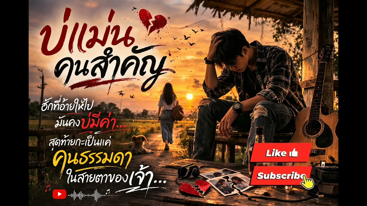 เพลงบ่แม่นคนสำคัญ