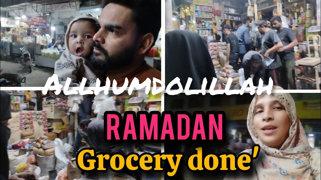 Ramadan Grocery Done 🛒😲 | Poori Tayari 🌙✨#ramadan #groceryshopping #viralvideo @fatimanoor2139 