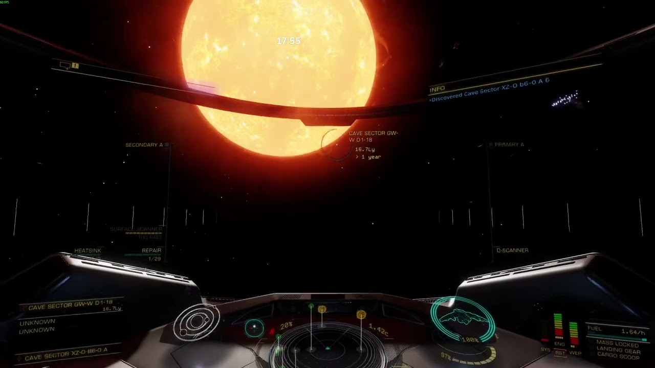 Arrival in the Cave Nebula