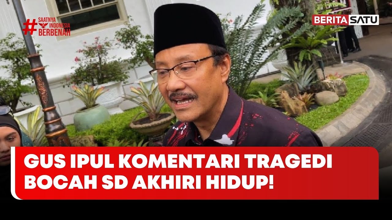 Gus Ipul Komentari Tragedi Bocah SD Akhiri Hidup Gegara Tak Dibelikan Pulpen & Buku #Beritasatu