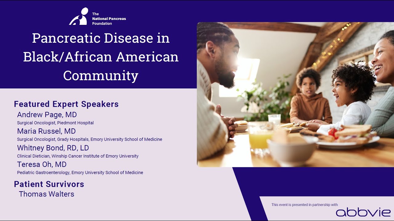 Pancreatic Disease in the Black/African American Community