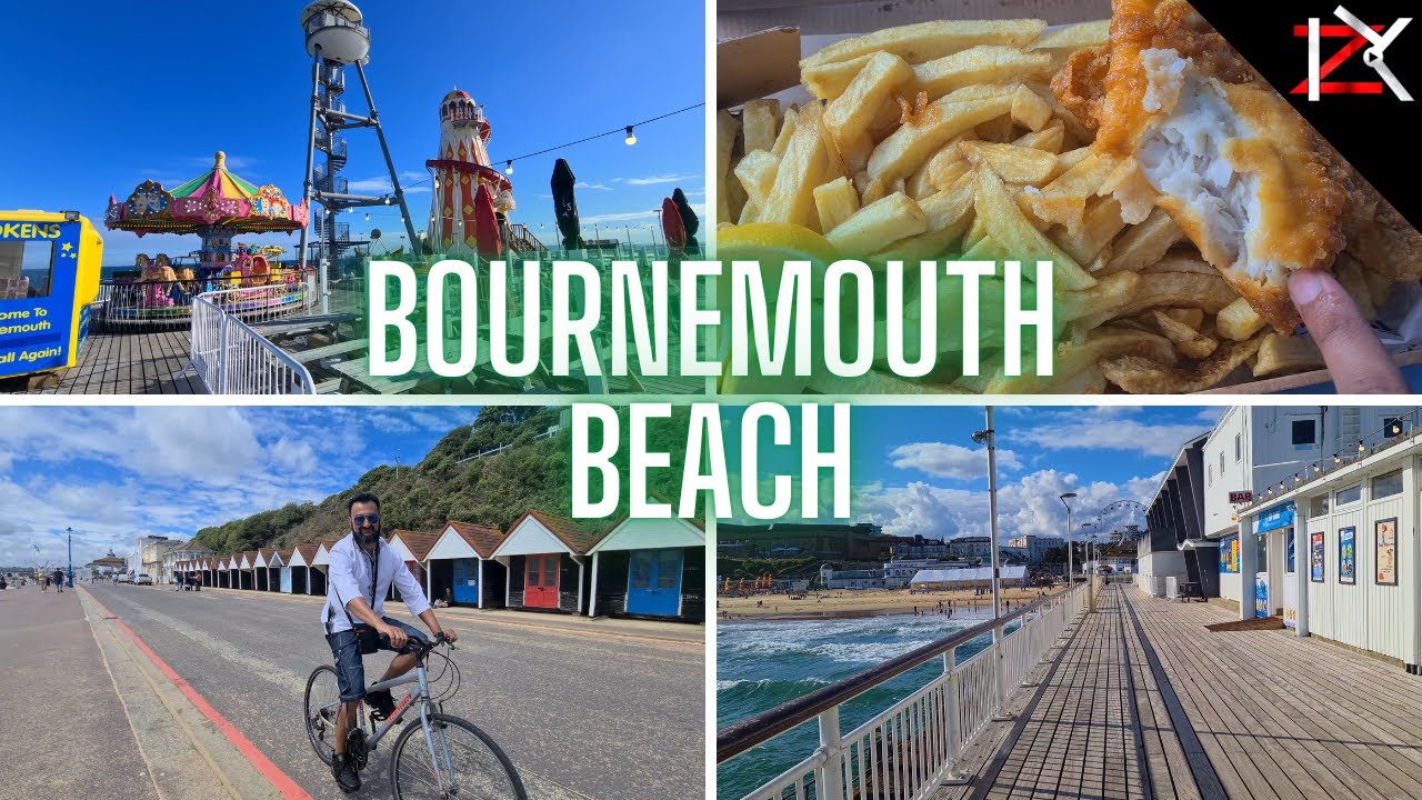 WATCH THIS  Before Going To Bournemouth Beach - FOOD/CHEAP PARKING/GAMES/SHOPPING  - BEST BEACH TOUR