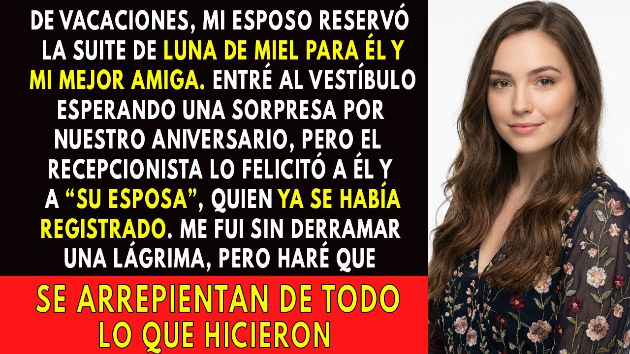 De vacaciones, mi marido reservó la suite de luna de miel sin mí  Cuando lo vi en el hotel,