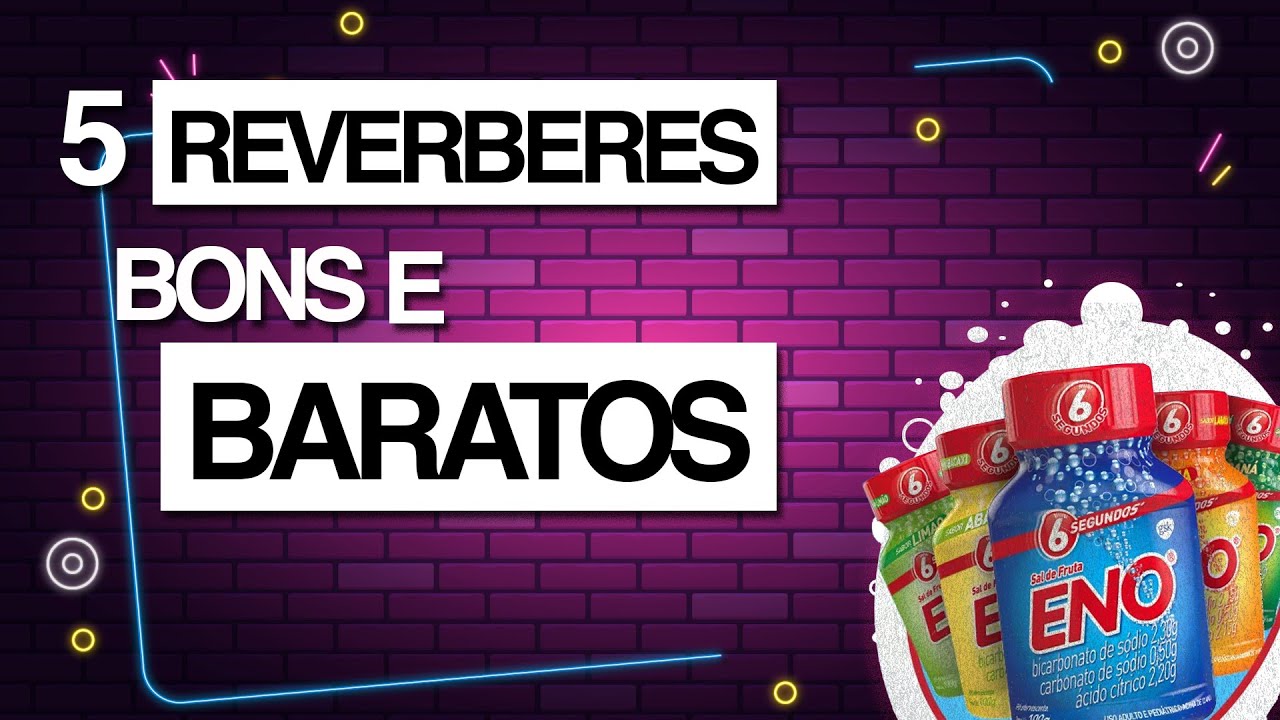 5 PEDAIS DE REVERB BONS E BARATOS