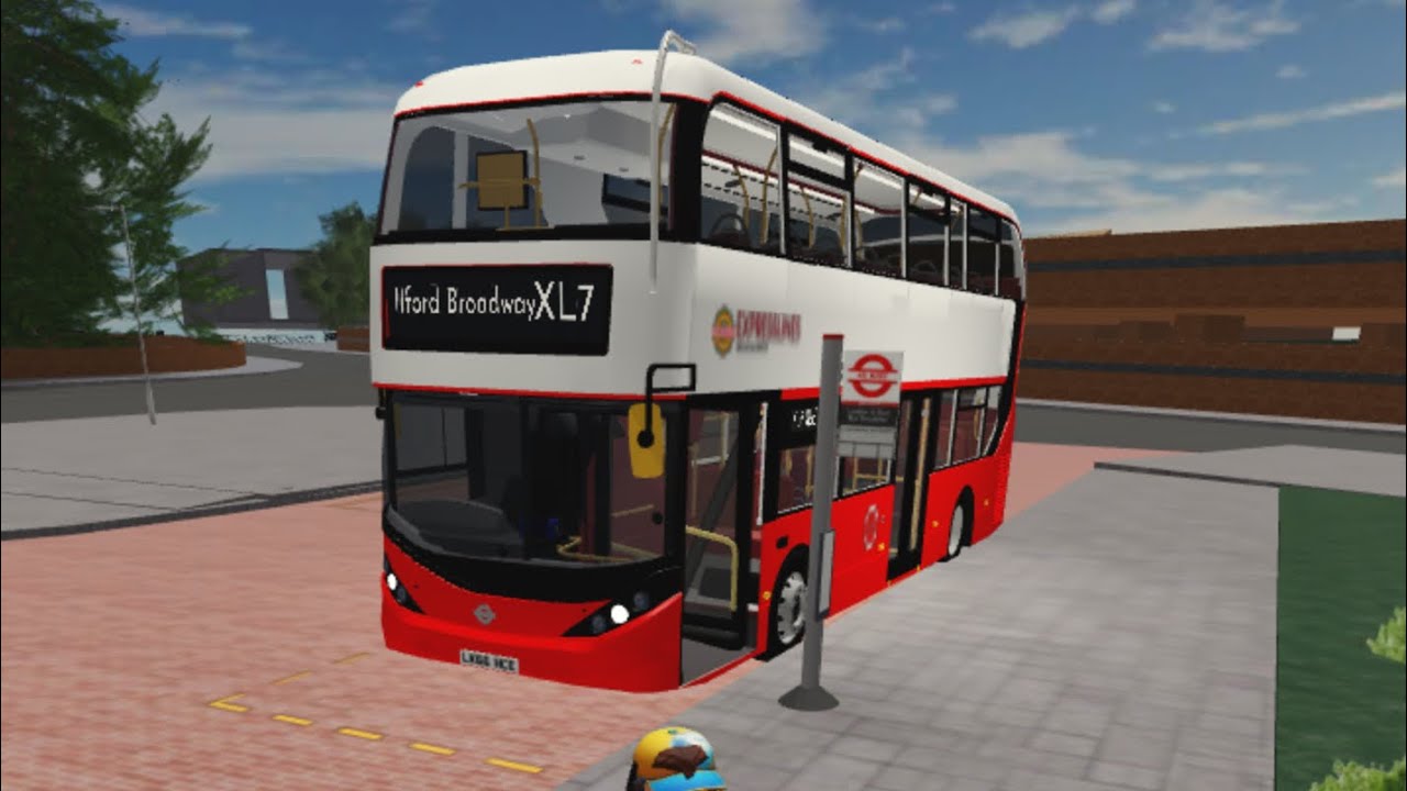 XL7 to Ilford Broodway London East Bus Simulator (Roblox)