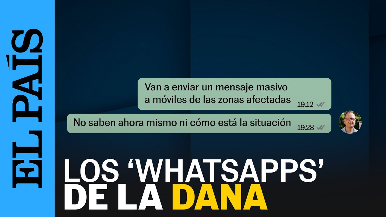 Los &lsquo;whatsapps&rsquo; de la Aemet durante el Cecopi de la dana: &ldquo;situaci&oacute;n cr&iacute;tica&rdquo;, a las 17.26 | EL PA&Iacute;S