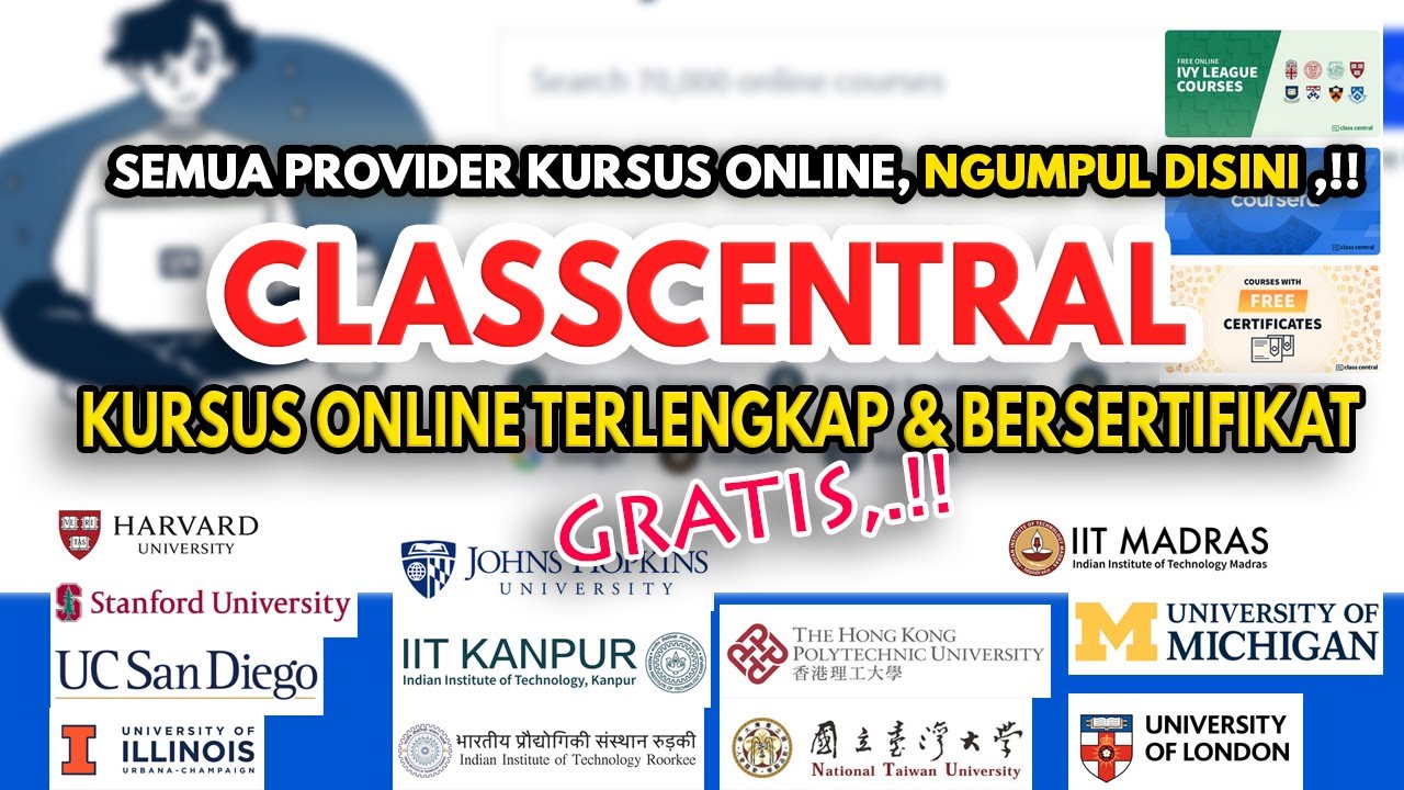 🔴KURSUS ONLINE INTERNASIONAL TERLENGKAP & BERSERTIFIKAT ‼️ GRATIS