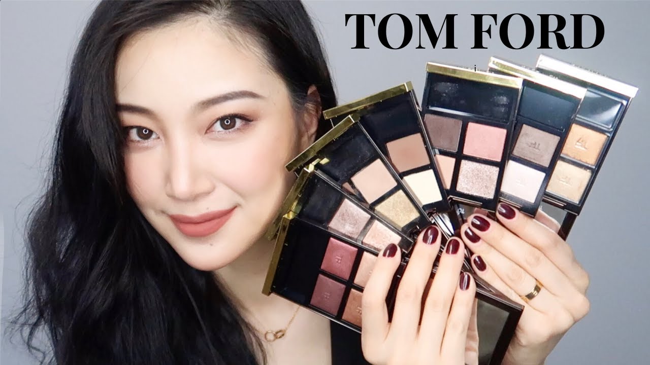 「TOM FORD眼影盘合集」7盘最火眼影试色上眼 | 测评 | 是否值得？| 告诉你选哪个最适合你