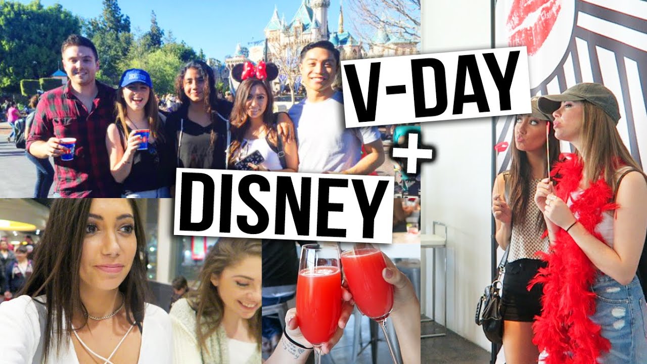 Valentines Day & UNSAFE Day At Disneyland