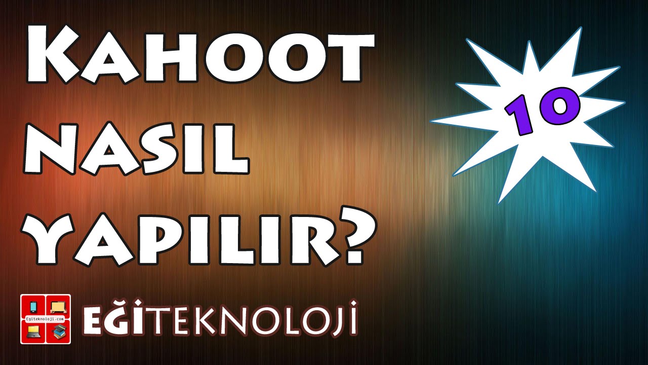 Kahoot Nasıl Yapılır? | EğitimVideo#10