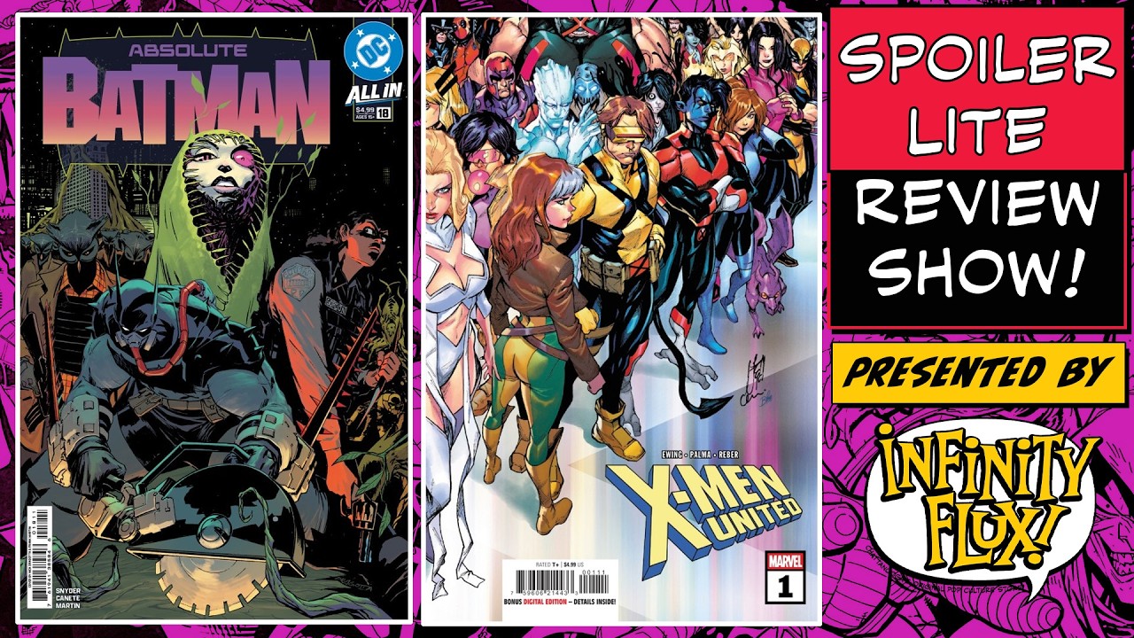Before Release Weekly Comics Absolute Batman, X-Men United, Imperial Guardians, D'orc, 51, Aquaman