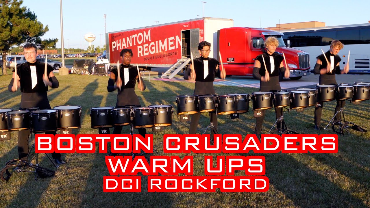 2024 Boston Crusaders Warm Ups DCI Rockford 6-26-24