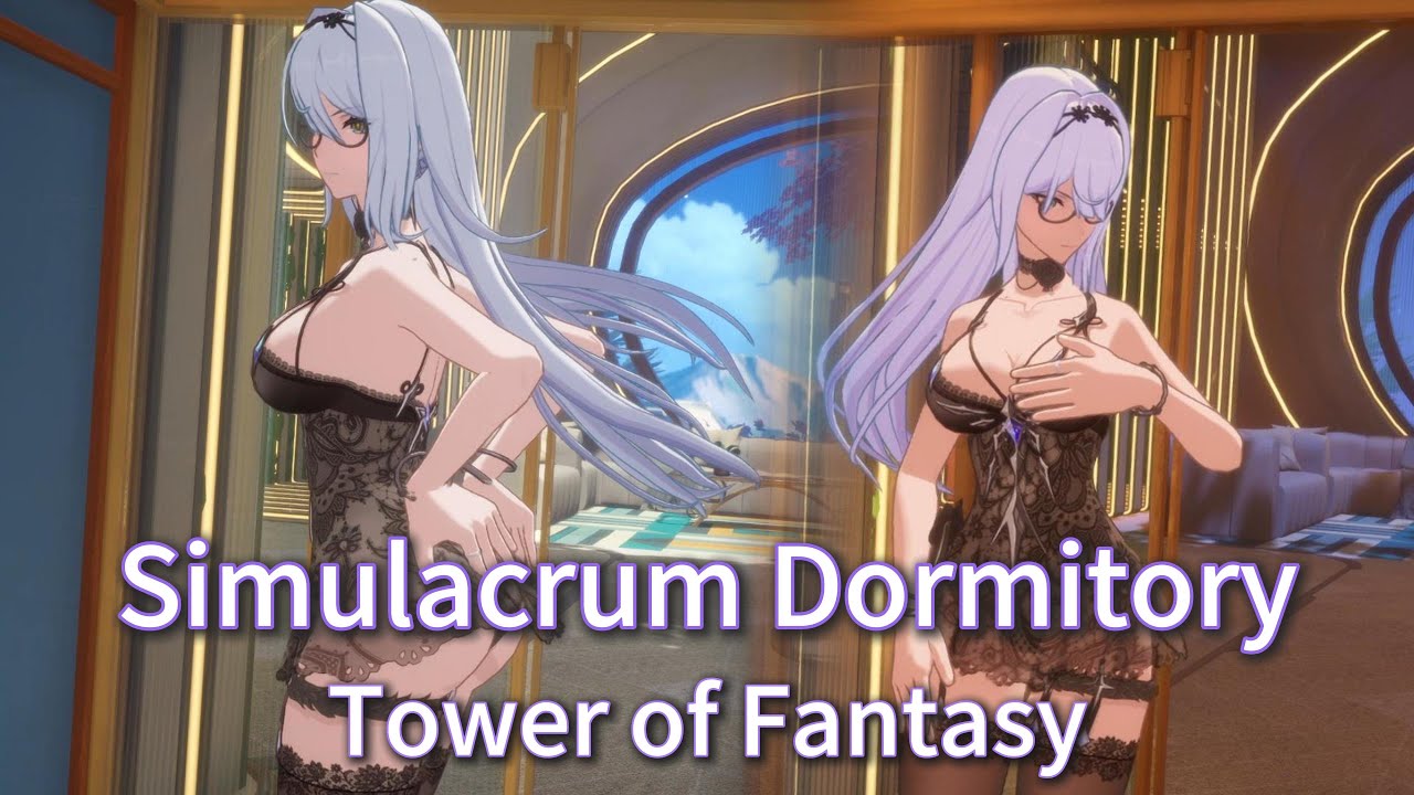 Simulacrum Dormitory😍 ToF players eating so good!!  Tower of Fantasy CN 4.2 Nora Dorm
