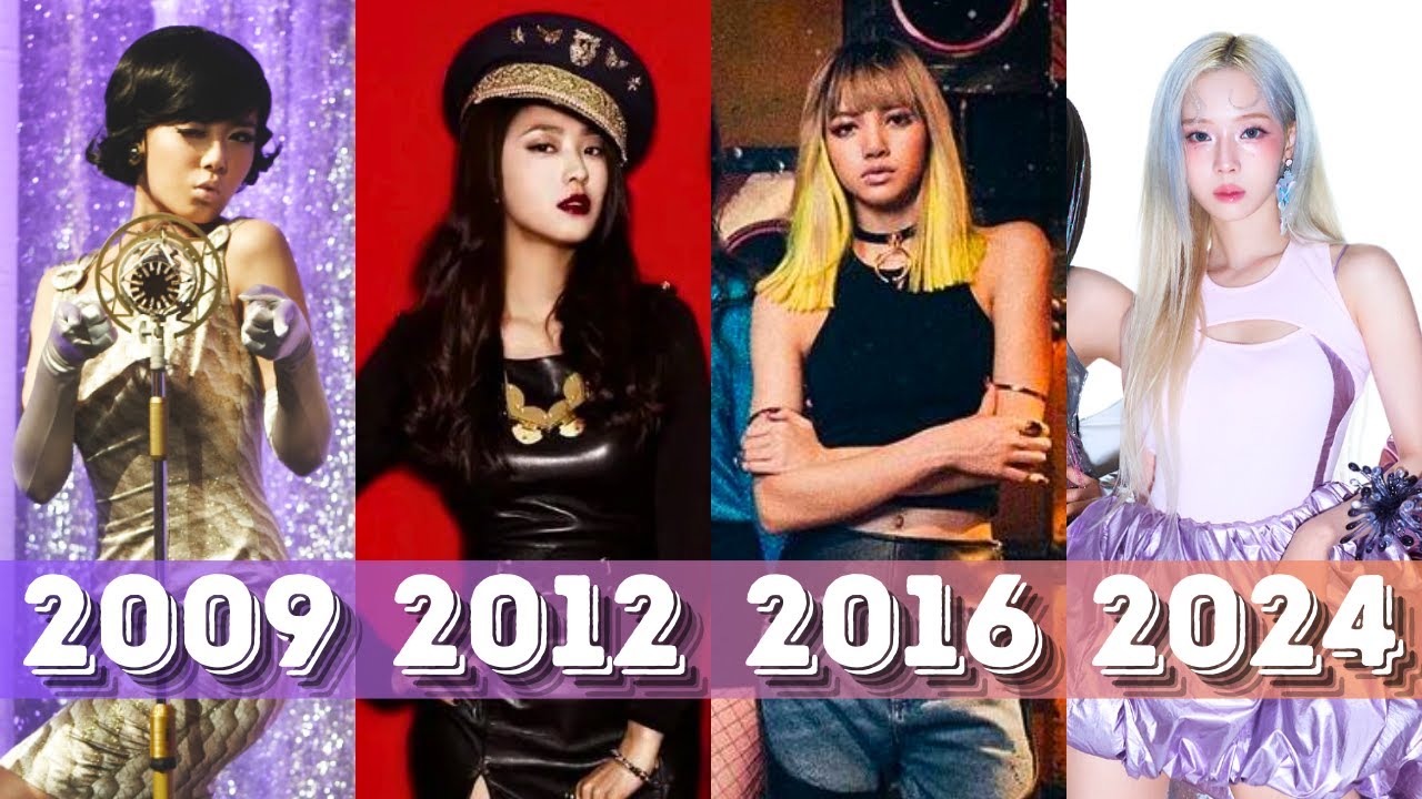 TOP 10 MOST VIEWED K-POP GIRL GROUPS OF EACH YEAR - (2009 to 2024)