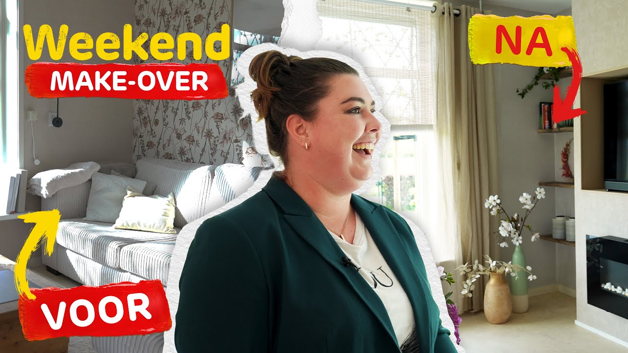In 2 dagen een beach vibe make-over voor Natalja's woonkamer!