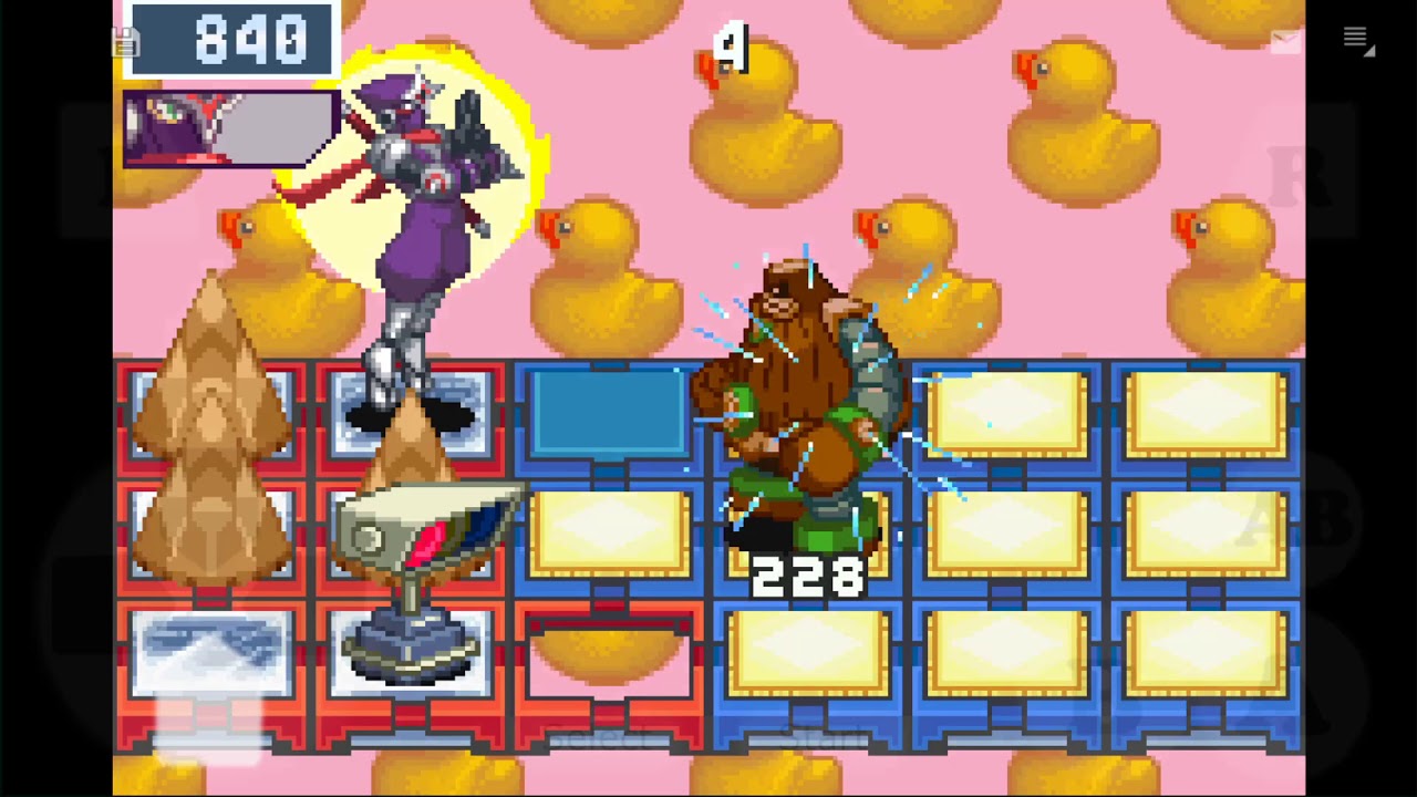 ShadowMan vs WoodMan Casual NetBattle 124 ~ Mega Man Battle Network 4.5 NetBattle ~ BN4.5 online