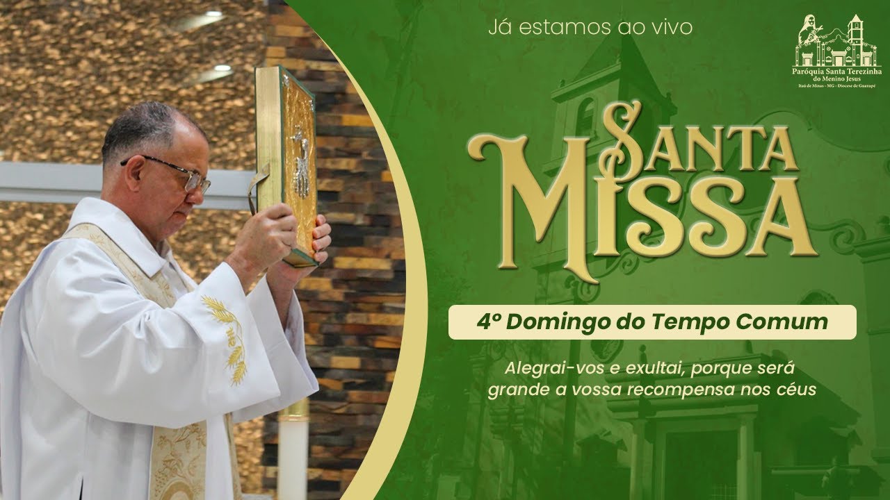 Santa Missa | 4º Domingo do Tempo Comum