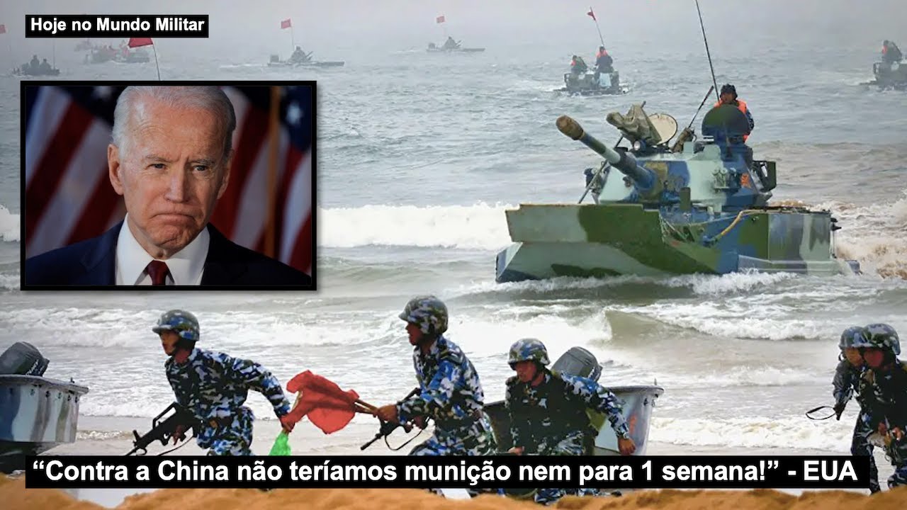 “Contra a China não teríamos munição nem para 1 semana!”, EUA