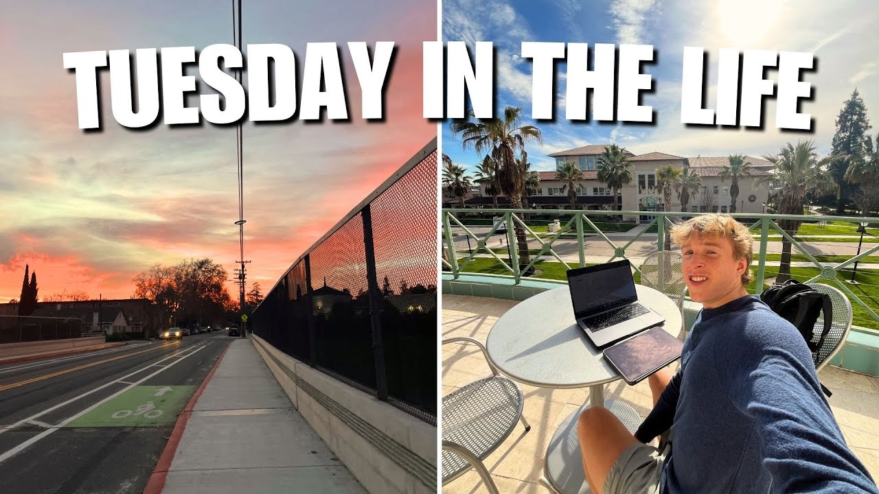 A Tuesday in the Life | College, Marathon Training & Studying