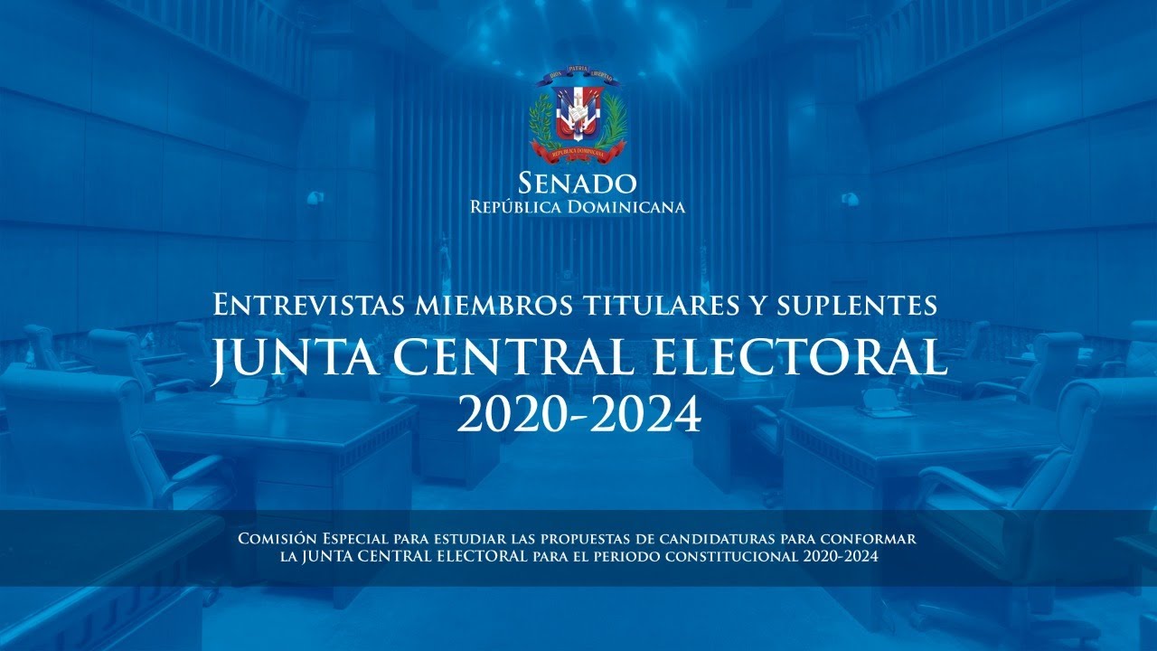 Entrevistas titulares y suplentes JCE 2020-2024 - 05/10/2020 tanda vespertina