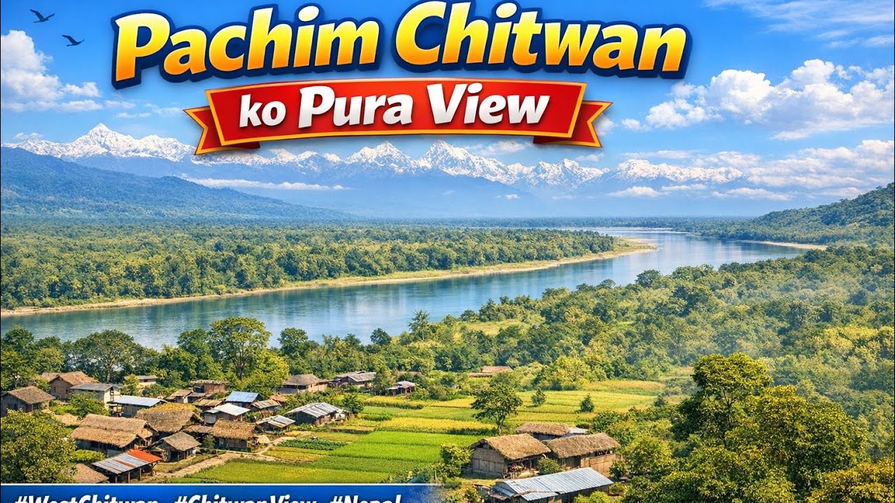 West Chitwan Full View | Nature & Village Life #PachimChitwan #WestChitwan #ChitwanView #NepalVillag
