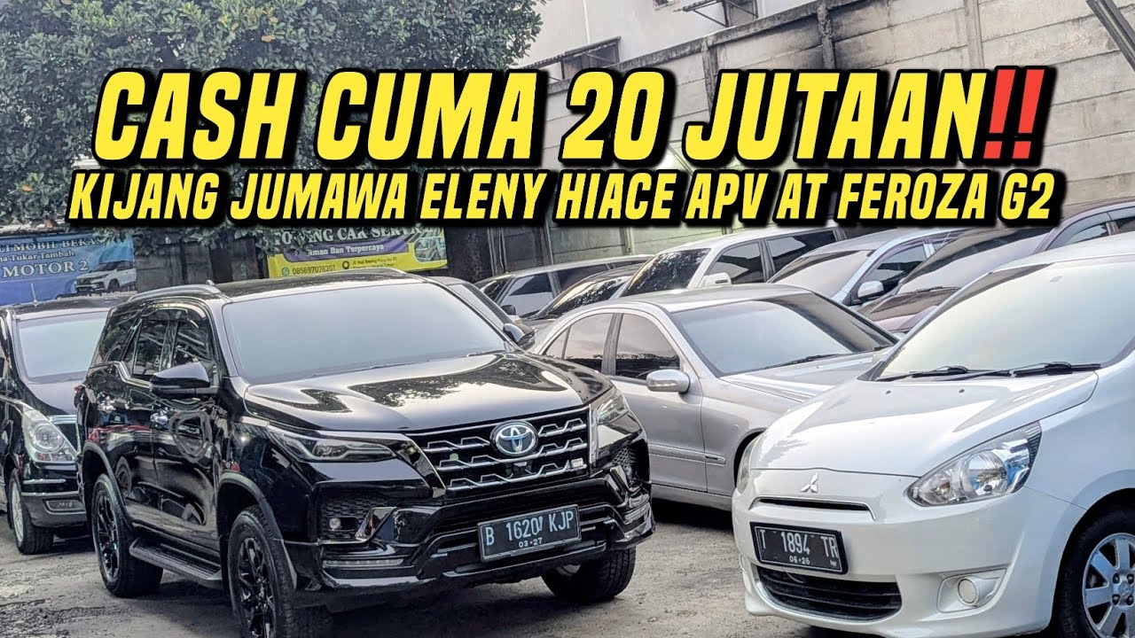 Kuy Motor 2 Depok Obral semua mobil❗Harga termurah 20 juta kijang feroza ganteng full 3 baris murah