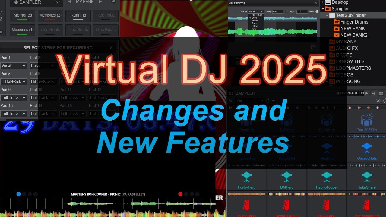 VDJ2025 - Changes and New Features